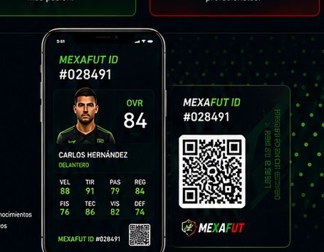 MEXAFUT ID y credencial QR